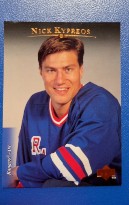 1995-96 Upper Deck #493 Nick Kypreos — front