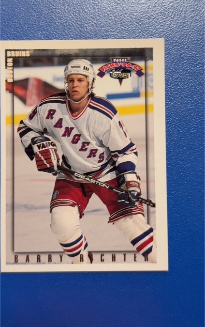 1996-97 Topps NHL Picks #177 Barry Richter — front