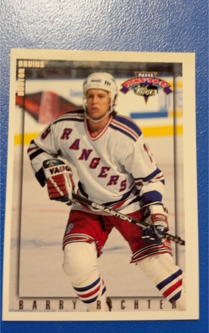 1996-97 Topps NHL Picks #177 Barry Richter — front