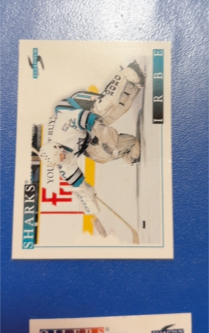 1995-96 Score #198 Kelly Hrudey — front