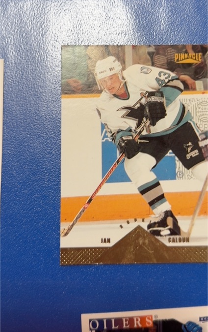 1996-97 Pinnacle #229 Jan Caloun — front
