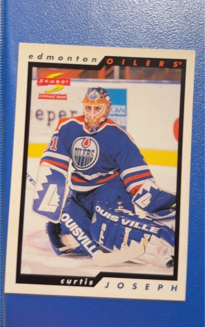 1996-97 Score #90 Curtis Joseph — front
