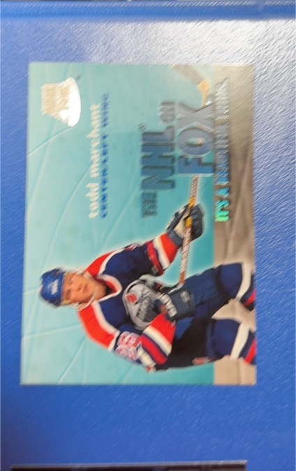 1995-96 SkyBox Impact NHL On Fox #10 Todd Marchant — front
