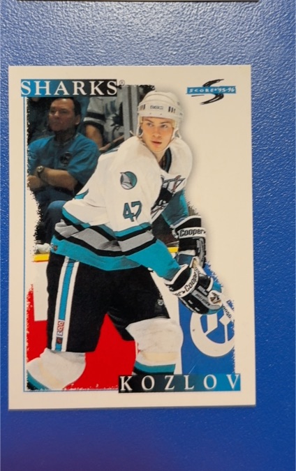 1995-96 Score #114 Viktor Kozlov — front