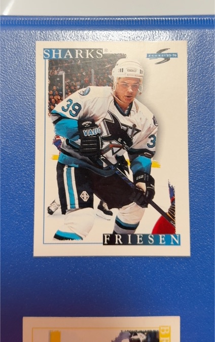 1995-96 Score #91 Jeff Friesen — front