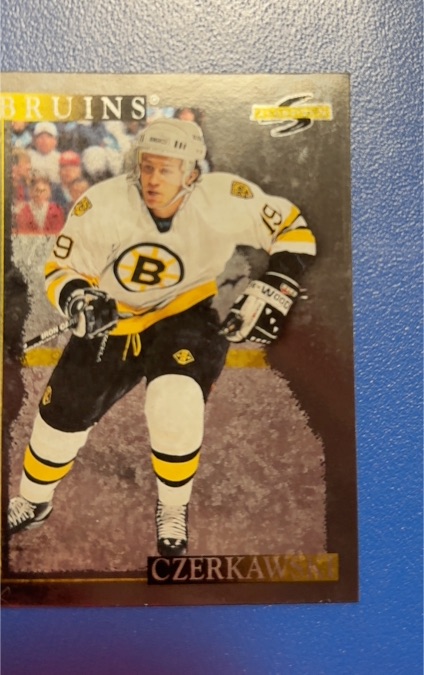 1995-96 Score Black Ice #143 Mariusz Czerkawski — front