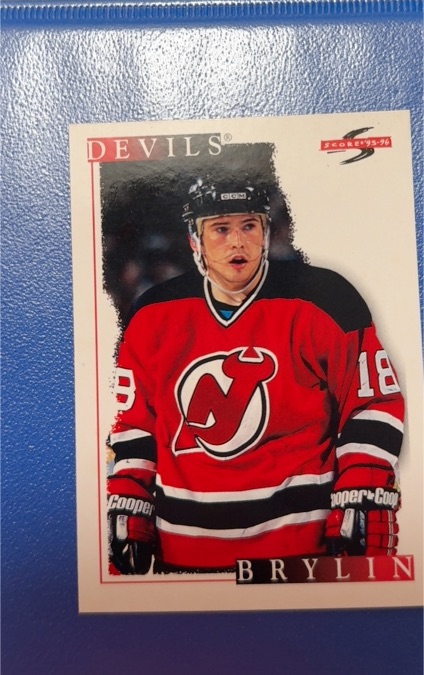 1995-96 Score #274 Sergei Brylin — front