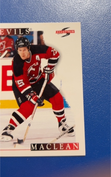 1995-96 Score #77 John MacLean New Jersey Devils — front