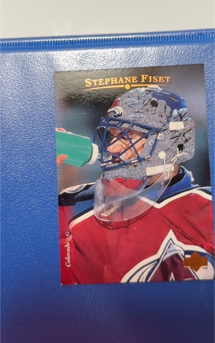 1995-96 Upper Deck #397 Stephane Fiset — front