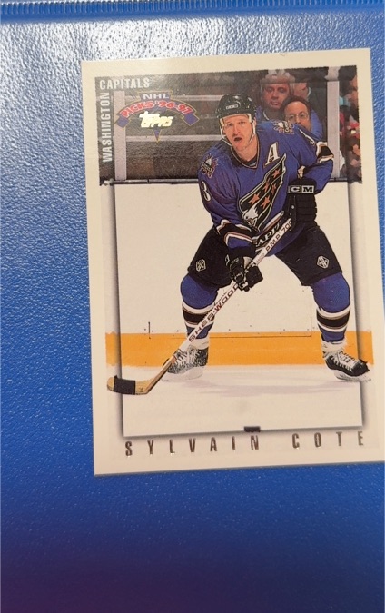 1996-97 Topps NHL Picks #153 Sylvain Cote — front