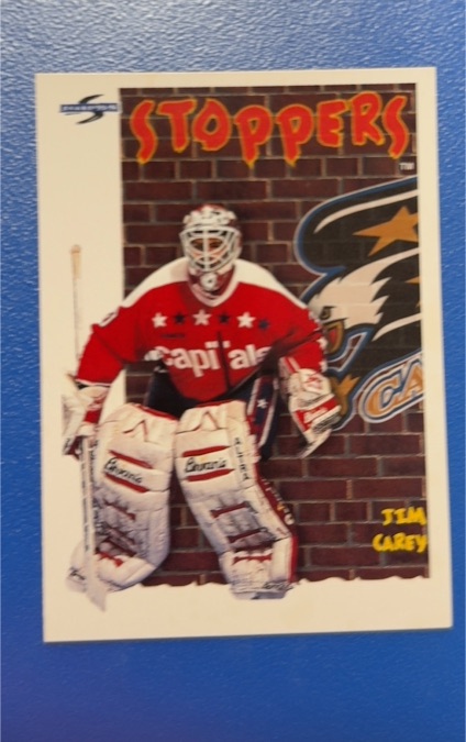1995-96 Score #317 Jim Carey — front