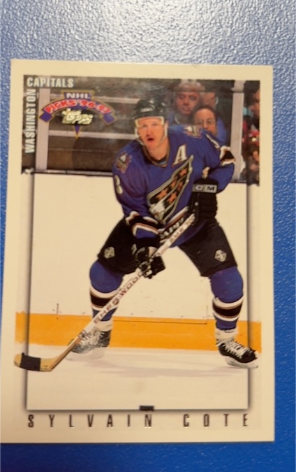 1996-97 Topps NHL Picks #153 Sylvain Cote — front
