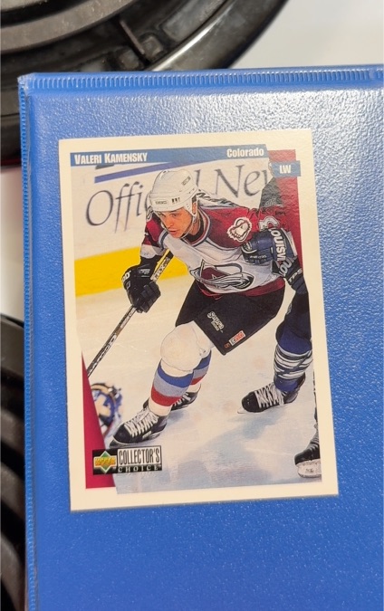 1997-98 Upper Deck Collector's Choice #58 Valeri Kamensky — front