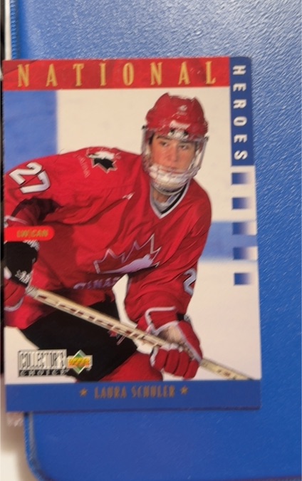 1997-98 Upper Deck Collector's Choice National Heroes #294 Laura Schuler — front
