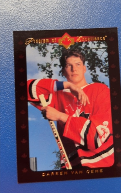 1995-96 Upper Deck #511 Darren Van Oene Canada — front