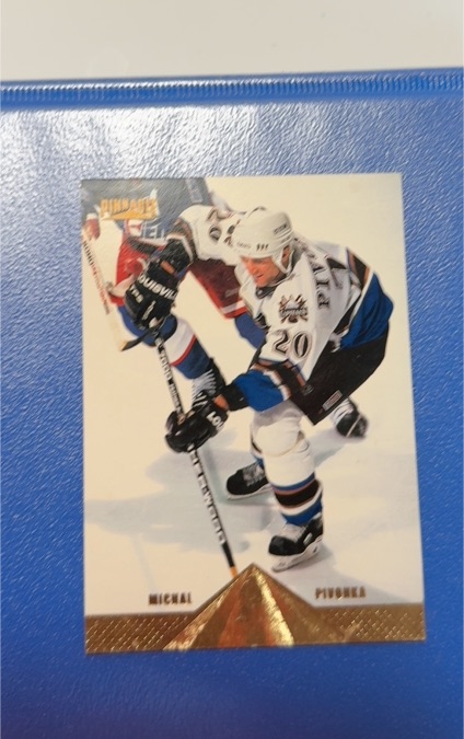 1996-97 Pinnacle #223 Sean Pronger RC — front