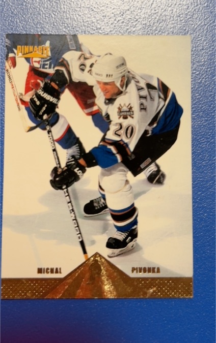 1996-97 Pinnacle #173 Michal Pivonka — front