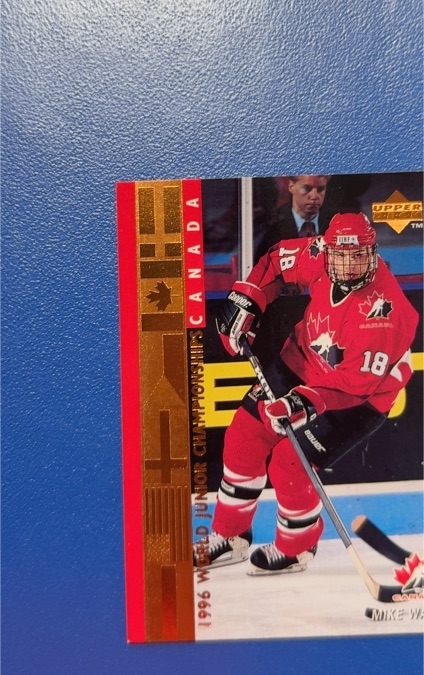 1995-96 Upper Deck World Junior Champions #536 Mike Watt — front