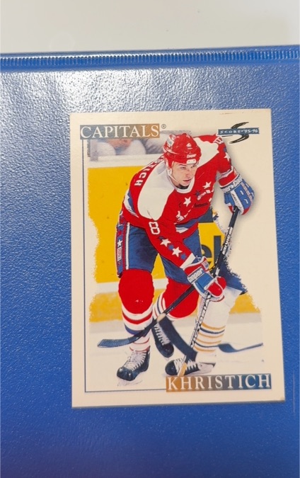 1995-96 Score #183 Kevin Khristich — front