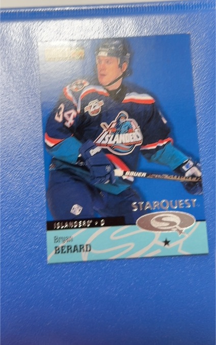 1997-98 Upper Deck Collector's Choice Starquest #SQ1 Bryan Berard — front