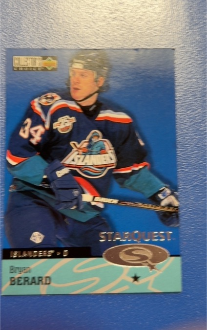 1997-98 Collector's Choice Star Quest #SQ1 Bryan Berard — front