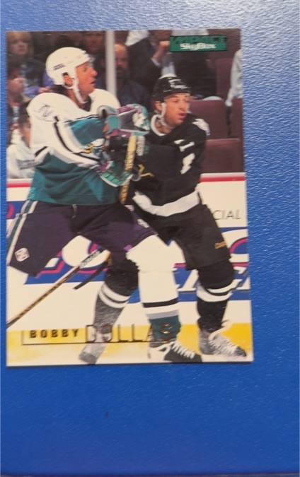 1995-96 SkyBox Impact #1 Bobby Dollas — front
