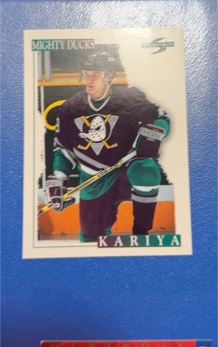 1995-96 Score #125 Paul Kariya — front