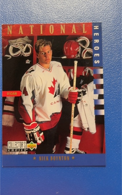 1997-98 Upper Deck Collector's Choice #309 Nick Boynton — front