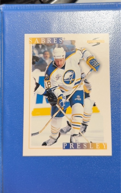 1995-96 Score #S-18 Clifford Presley — front