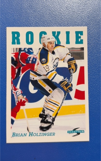 1995-96 Score #310 Brian Holzinger — front