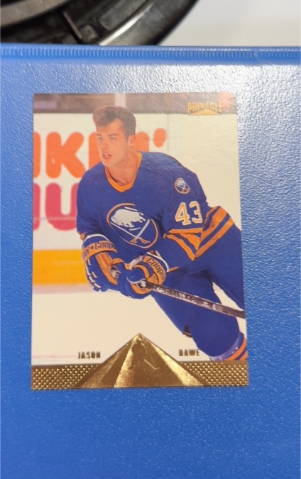 1996-97 Pinnacle #43 Jason Dawe — front