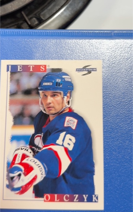 1995-96 Score #282 Ed Olczyk Winnipeg Jets — front