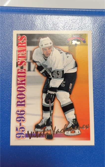 1996-97 Topps Picks Rookie Stars #3 Vitali Yachmenev — front