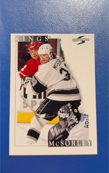 1995-96 Score #92 Marty McSorley — front