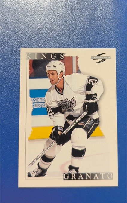 1995-96 Score #233 Tony Granato — front
