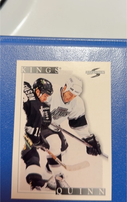 1995-96 Score #KINGS Jim Quinn — front