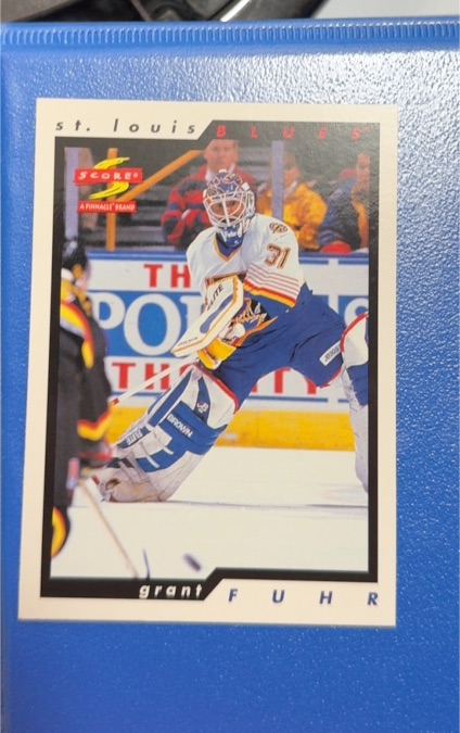 1996-97 Score #91 Grant Fuhr — front