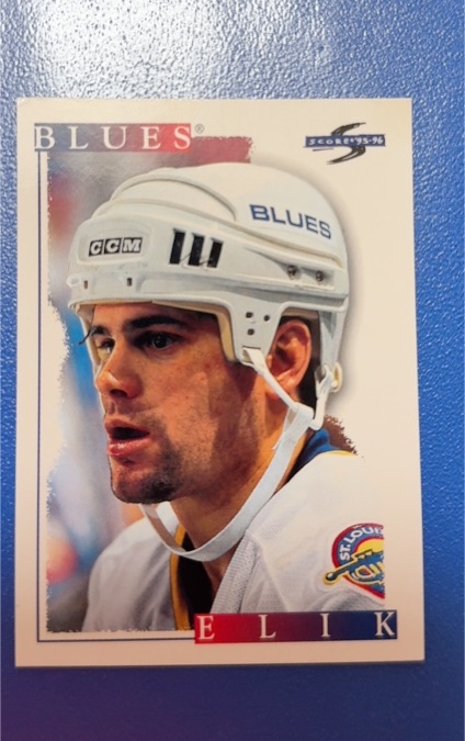 1995-96 Score #58 Todd Elik — front
