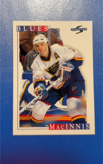 1995-96 Score #46 Al MacInnis — front