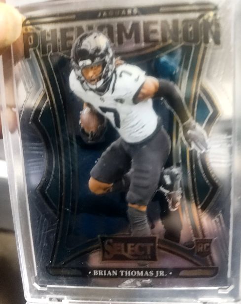 2024 Panini Select Phenomenon #11 Brian Thomas Jr. — front