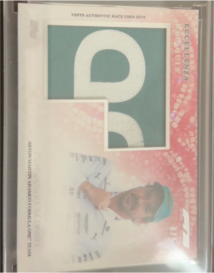 2025 Topps Eccellenza Formula 1 F1 Jacques Villeneuve Race Used Suit #31/99 — front