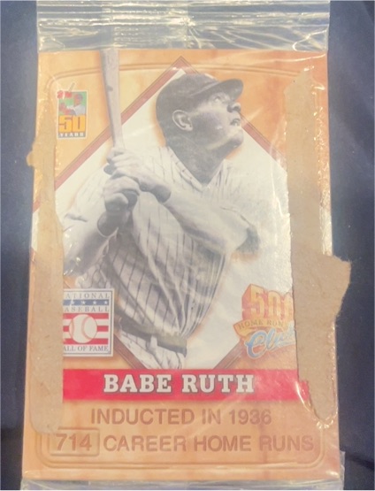 2001 Topps Post Cereal Collector's Series #714 Babe Ruth — front