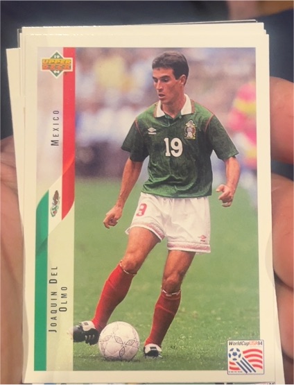 1994 Upper Deck World Cup Contenders #29 Joaquin Del Olmo — front