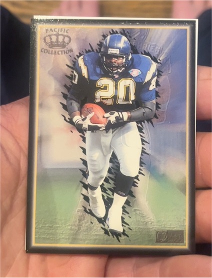 1995 Pacific Collection Back to School #2 Natrone Means — front