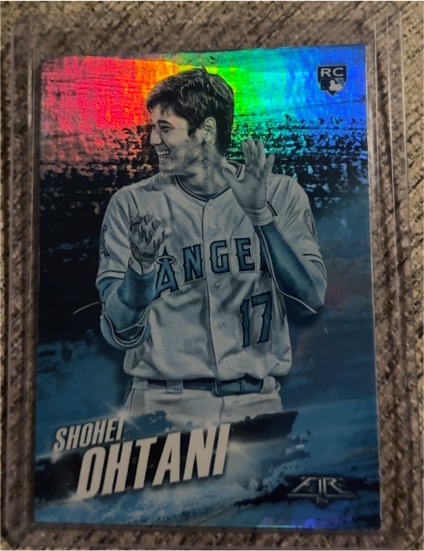 2018 Topps Fire Hot Starts #HS-1 Shohei Ohtani — front