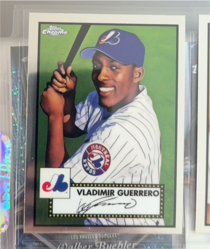 2021 Topps Chrome Platinum Anniversary #521 Vladimir Guerrero — front