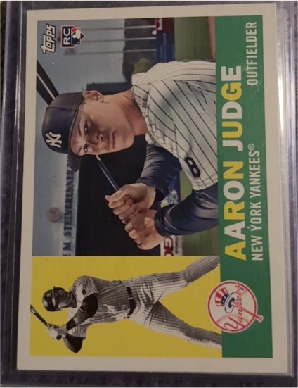 2017 Topps Archives #62 Aaron Judge Rookie Card — front