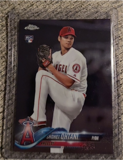 2018 Topps Chrome #150 Shohei Ohtani — front
