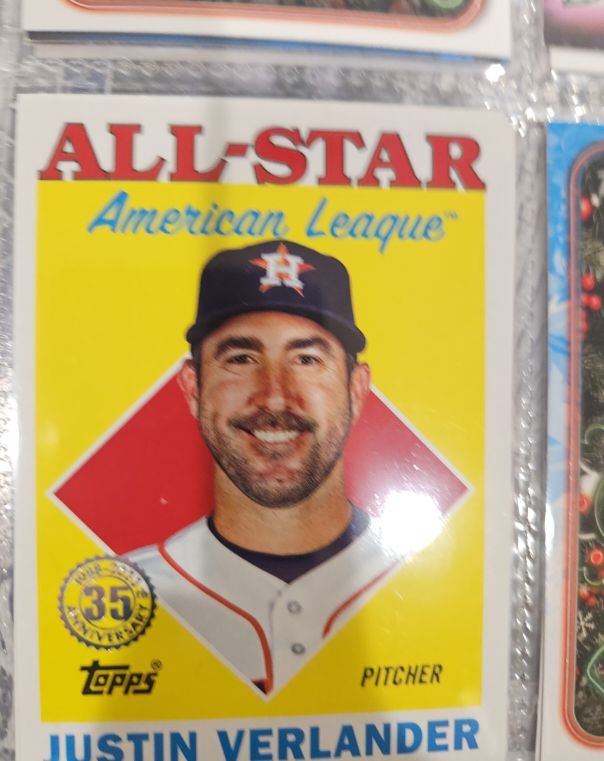 2023 Topps 1988 All-Star #88AS-18 Justin Verlander — front