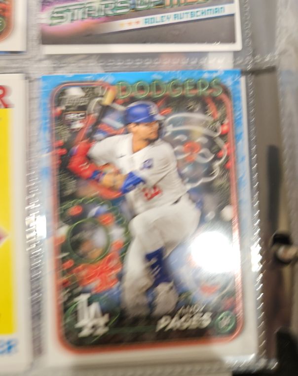2024 Topps Holiday #H103 Andy Pages — front